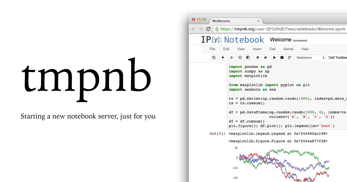 Cover Image for Instant Temporary IPython Notebooks